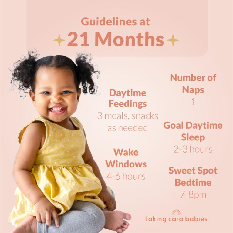 21 month guidelines