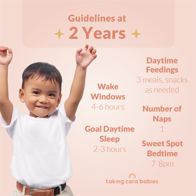 2 year old sleep guidelines