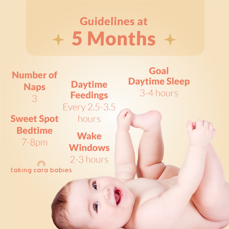 5 month sleep guidelines