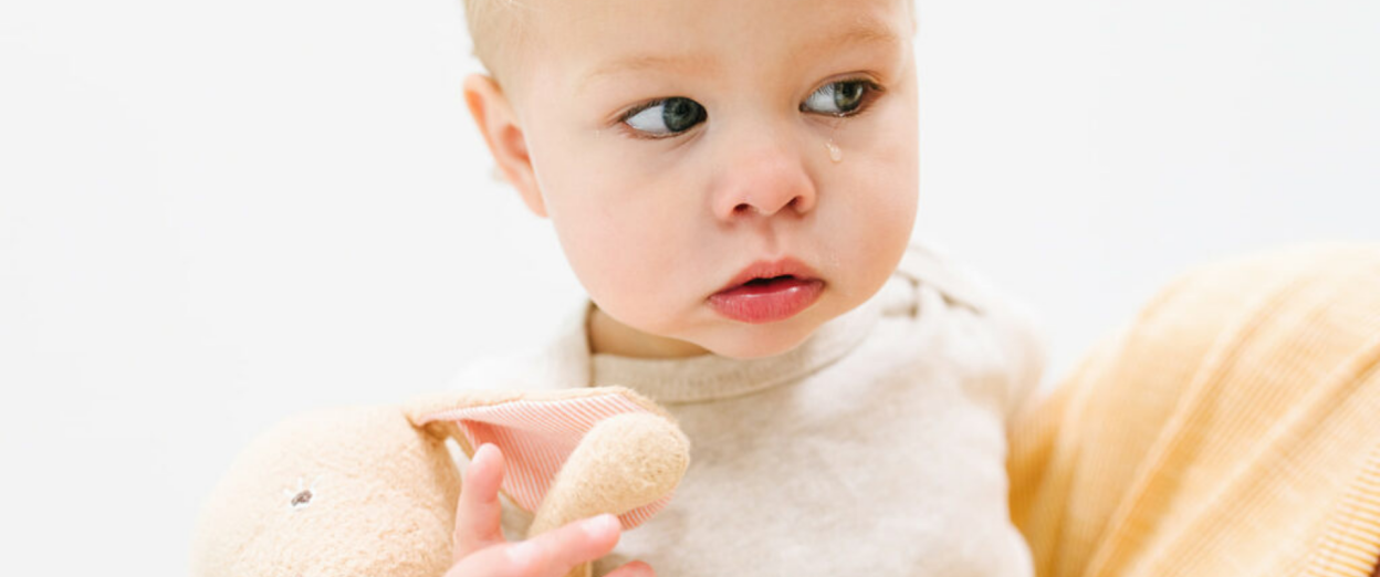 baby crying after taking short nap